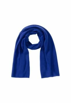HALLHUBER Kaschmirschal Aus Feinstrick Cobalt Blue
