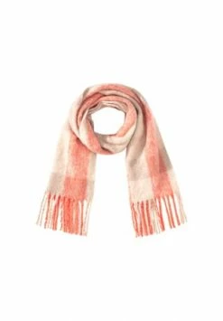 HALLHUBER Dicker Winterschal Aus Flauschigem Bouclé Coral