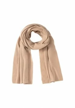 HALLHUBER Strickschal In Edlem Kaschmir-Merinowolle-Mix Almond