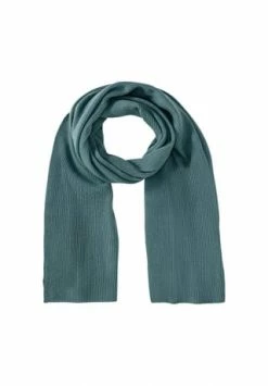 HALLHUBER Strickschal In Edlem Kaschmir-Merinowolle-Mix Eucalyptus