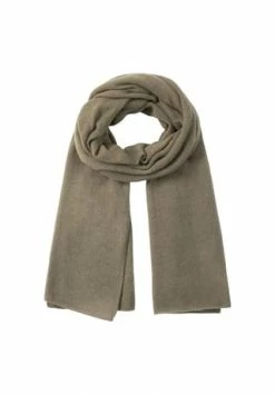 HALLHUBER Kaschmirschal Aus Feinstrick Reed Green