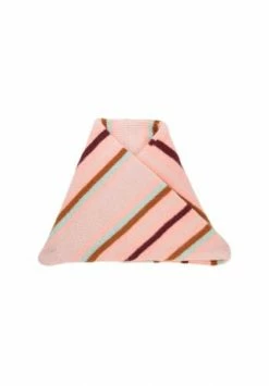 SEEBERGER Strick Schlauchschal Mit Streifendesign 18841-0 Coralle/ Rose